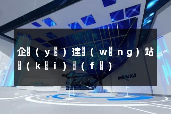 企業(yè)建網(wǎng)站開(kāi)發(fā)