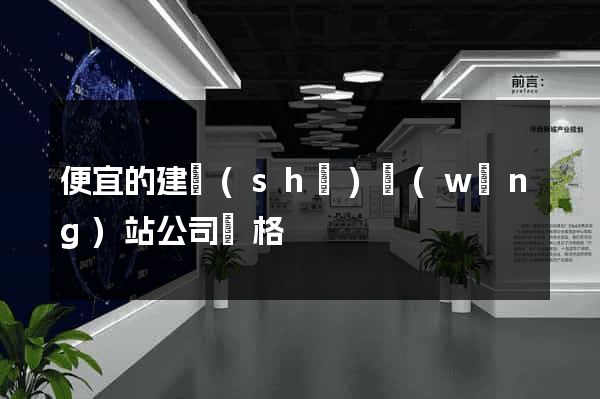 便宜的建設(shè)網(wǎng)站公司價格