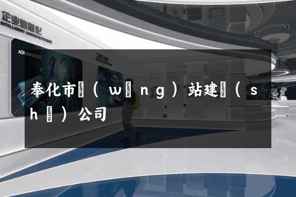 奉化市網(wǎng)站建設(shè)公司