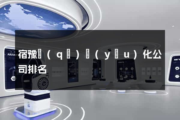 宿豫區(qū)優(yōu)化公司排名