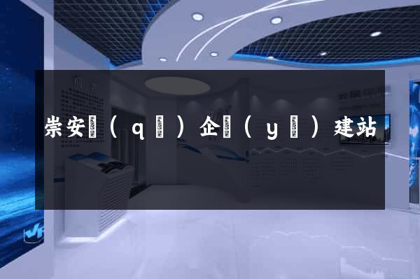 崇安區(qū)企業(yè)建站