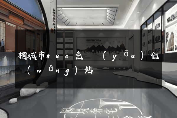 桐城市seo免費優(yōu)化網(wǎng)站