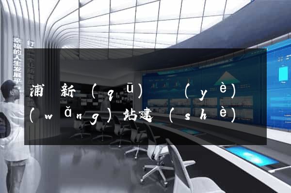 浦東新區(qū)專業(yè)網(wǎng)站建設(shè)