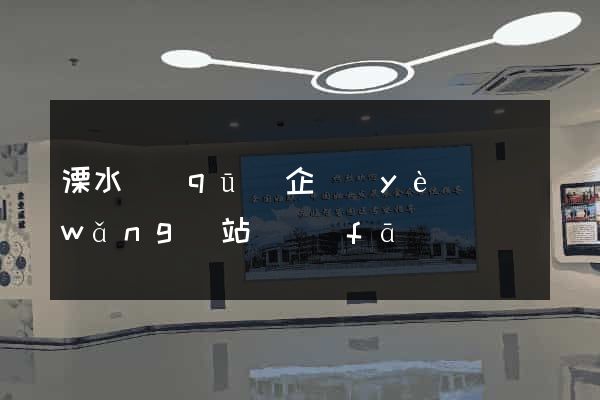 溧水區(qū)企業(yè)網(wǎng)站開發(fā)