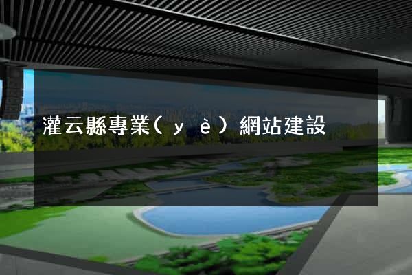 灌云縣專業(yè)網站建設
