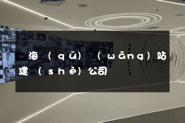 瑤海區(qū)網(wǎng)站建設(shè)公司