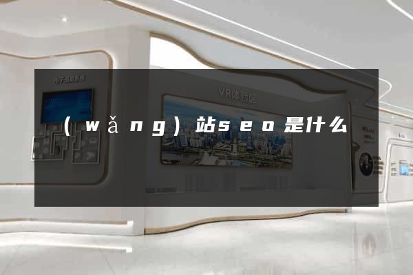 網(wǎng)站seo是什么