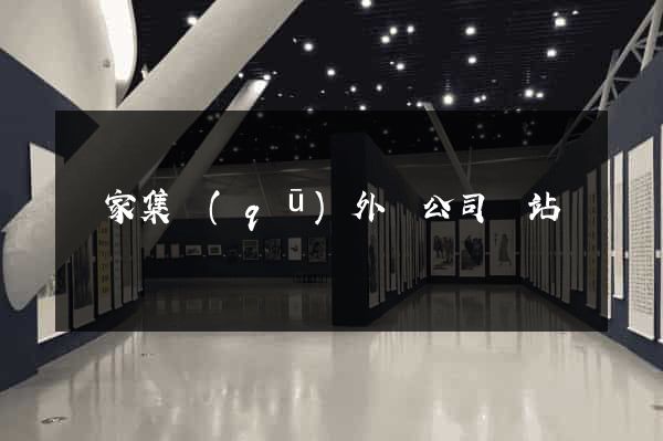 謝家集區(qū)外貿公司網站