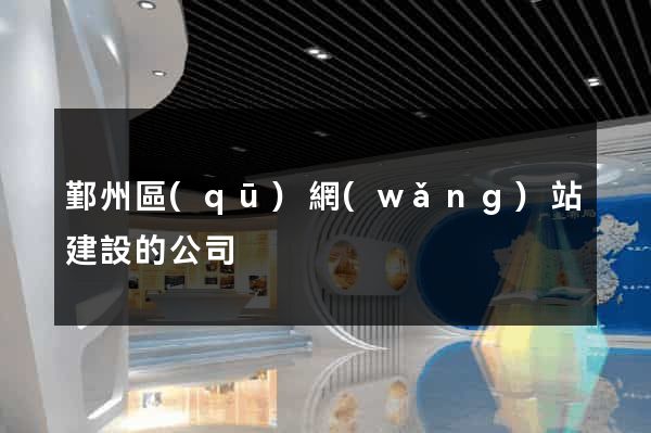鄞州區(qū)網(wǎng)站建設的公司
