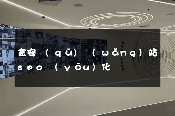 金安區(qū)網(wǎng)站seo優(yōu)化