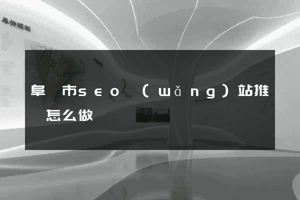 阜陽市seo網(wǎng)站推廣怎么做