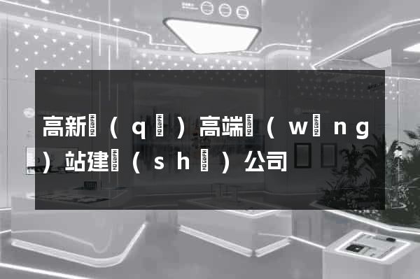高新區(qū)高端網(wǎng)站建設(shè)公司