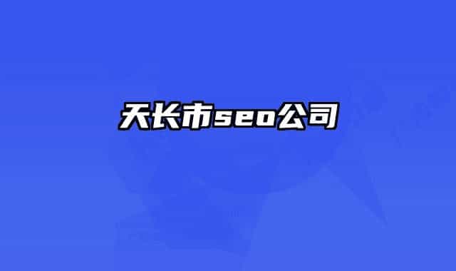 天長(zhǎng)市seo公司